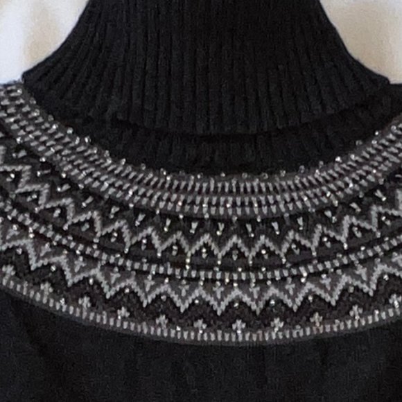 Talbots Classic Gray Cotton and Wool Pullover Sweater, Size Large, EUC! - Picture 11 of 12